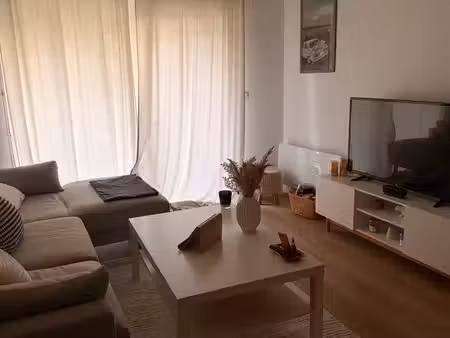 location appartement - t2 meublé avec grande terrasse – vue lac – à 5 min à pied de la pla