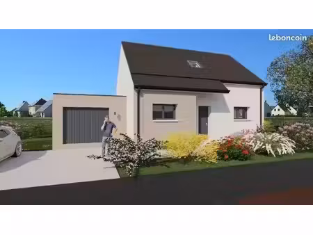 projet de construction d'une maison 86 m² avec terrain à plouha (22)