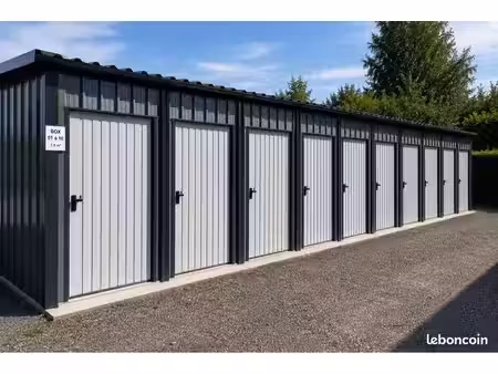 box / garde-meuble 7 5 m² – stockage – besançon