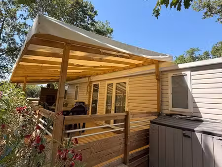 mobil-home 6/8p en drôme provençale