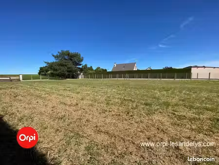 terrain 897 m² les andelys