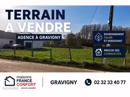 terrain 869 m² tourneville