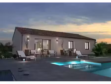 terrain avec maison neuve à vendre