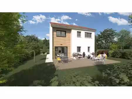 terrain avec maison neuve à vendre