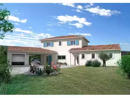 terrain avec maison neuve à vendre