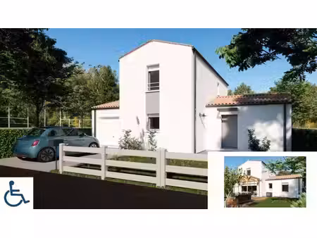 terrain avec maison neuve à vendre