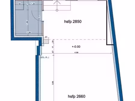 local commercial neuf – tous commerces – 74 m² – les angles
