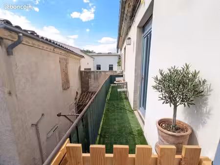 nimes jean-jaurès p3 duplex de charme 56m² avec balcon et clim idéal investisseur ou 1er a