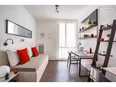 studio 1 pièce 18 m²