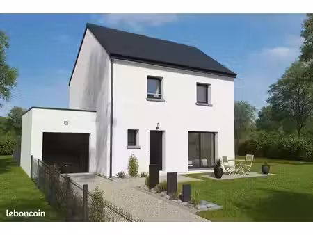 projet de construction d'une maison 85 m² avec terrain à ploneour-lanvern (29)