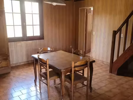 maison 70 m² – 3 chambres – impasse très calme à 50 m de la dordogne