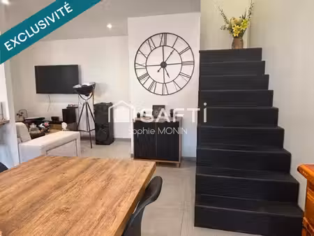 ❤️ coup de cœur – appartement plein de charme rénové – manziat 01570