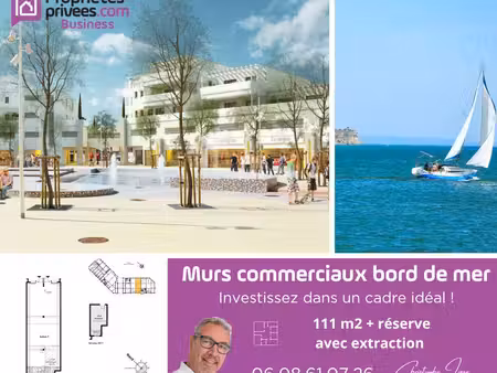 port leucate - murs commerciaux 111 m²