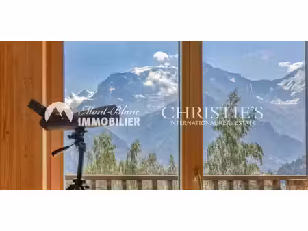 chalet avec vue panoramique et terrasse saint-gervais-les-bains (74)
