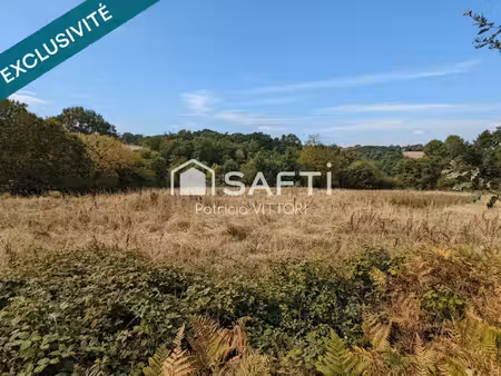 terrain agricole libre  actuellement en prairie  5 390 m²  chailland