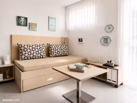 studio 1 pièce 19 m²