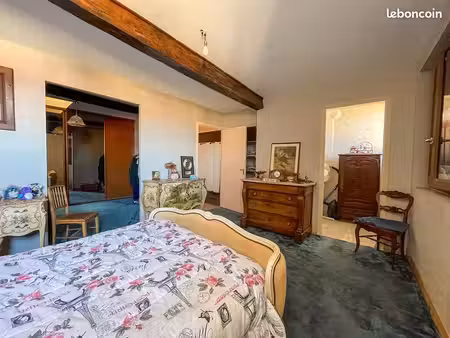 maison médievale à colombages 177 m² + terrasse