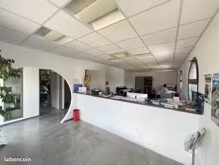 bureaux  garage 223 m² alès
