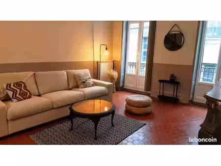emplacement de choix beau f4 en duplex de 86m²  rénové  à 2 pas des allées paul riquet