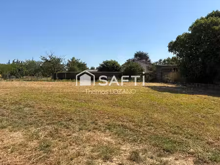 terrain constructible viabilisé à vendre