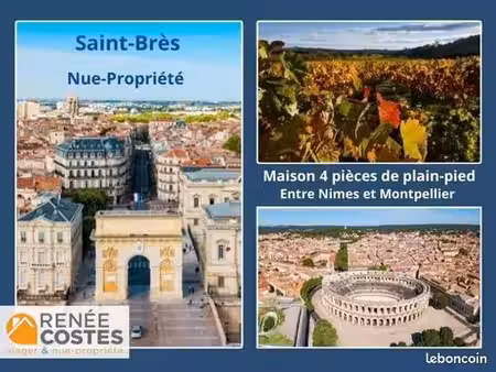 propriété en viager 4 pièces 92 m²