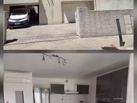 t2 meublé  terrasse 13m2  garage