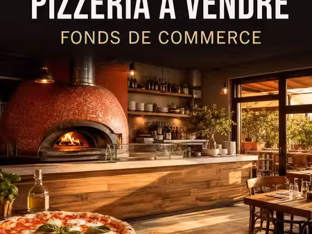 fonds de commerce pizzeria  salades & snack 125 m²