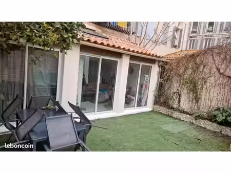 appartement 6em 80m carré jardin