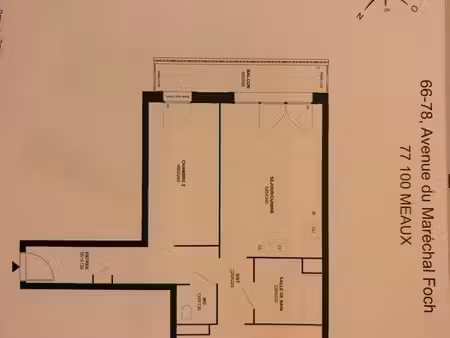 ? appartement 3 pièces – 70 m² avec balcon et parking – meaux