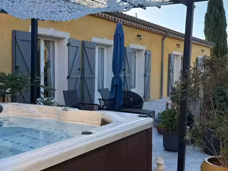 servian – bien rare – villa 190 m² + t2 indépendant 50 m² – terrain 2 000 m²