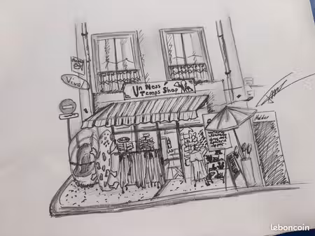 à reprendre - commerce en activité - fond de commerce épicerie/bazar/cessenon/orb