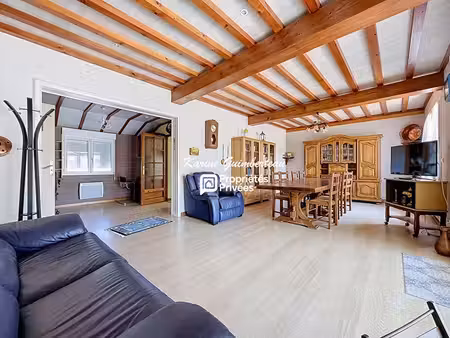 maison daignac 4 pièce(s) 105 m2 + véranda + garage indépendant + espace en rez-de-jardin 