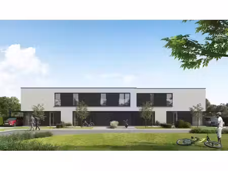 moderne  gesloten woning