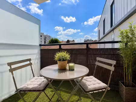 grand t1 31m2 - balcon - vendu loué - port à l'anglais - vitry s/seine