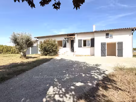 maison 5 pièces de 125m2 avec double garage