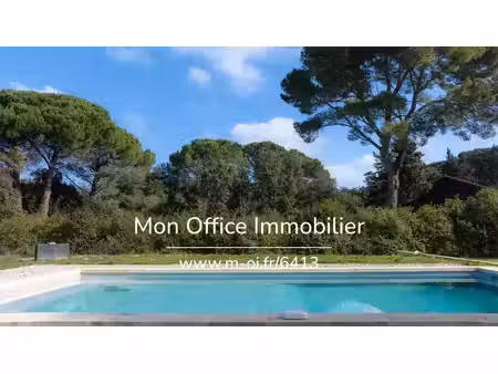 référence : 6413-ngu. - maison 8 pièces - 5 suites - calme - piscine - 8000m2