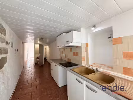 azille : maison t3 (58 m²) à vendre