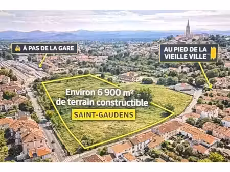 terrain constructible 6990m2