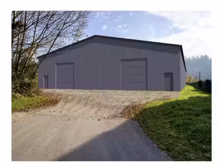 local d'activité à vendre 636m2 + mezzanine 200m2 - 73800 coise