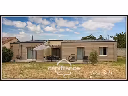 maison plain-pied à ossature bois à vendre – 102 m² – 3 chambres – vouzailles (86170)