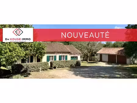 maison de plain pied avec 4 chambres sur terrain de plus de 4 hectares