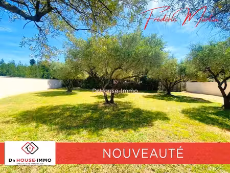 saint siffret  en nouveauté superbe terrain constructible de 919 m² arboré et clôturé.