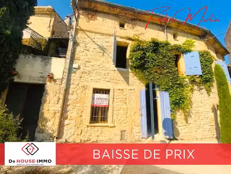 montaren  en nouveauté belle et lumineuse maison de village en pierre de 190 m² avec ses d