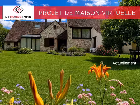 fermette de 120 m² hab - egreville (77620) - 3 chambres - dépendances - terrain 866 m²
