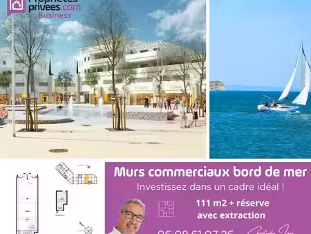 vente locaux professionnels 111 m² à port leucate (11370)  266 316 €