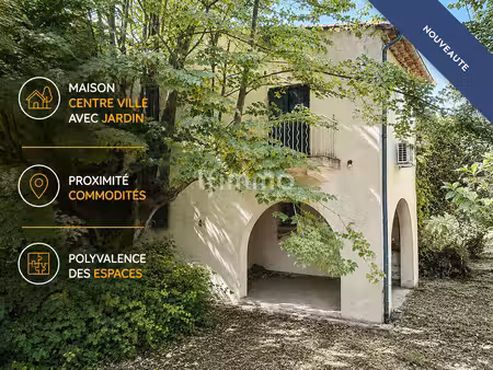 centre historique - propriété de caractère : t5 avec jardin et g