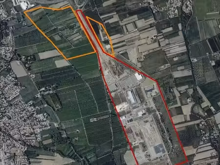 vente terrain entraigues sur la sorgue 84320 26000m²