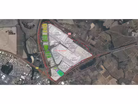 vente terrain villeneuve les beziers 34420 9113m²