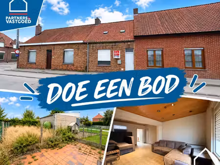 huis te koop in langemark-poelkapelle met 3 slaapkamers