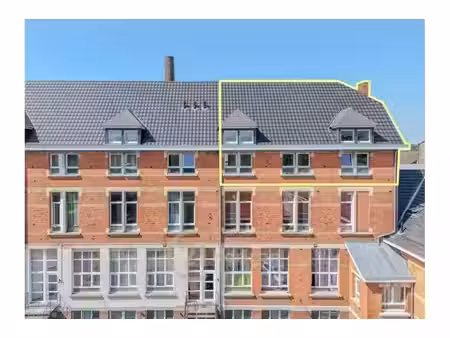 appartement à vendre à rue du port 140 saint-ghislain (vbe63509)